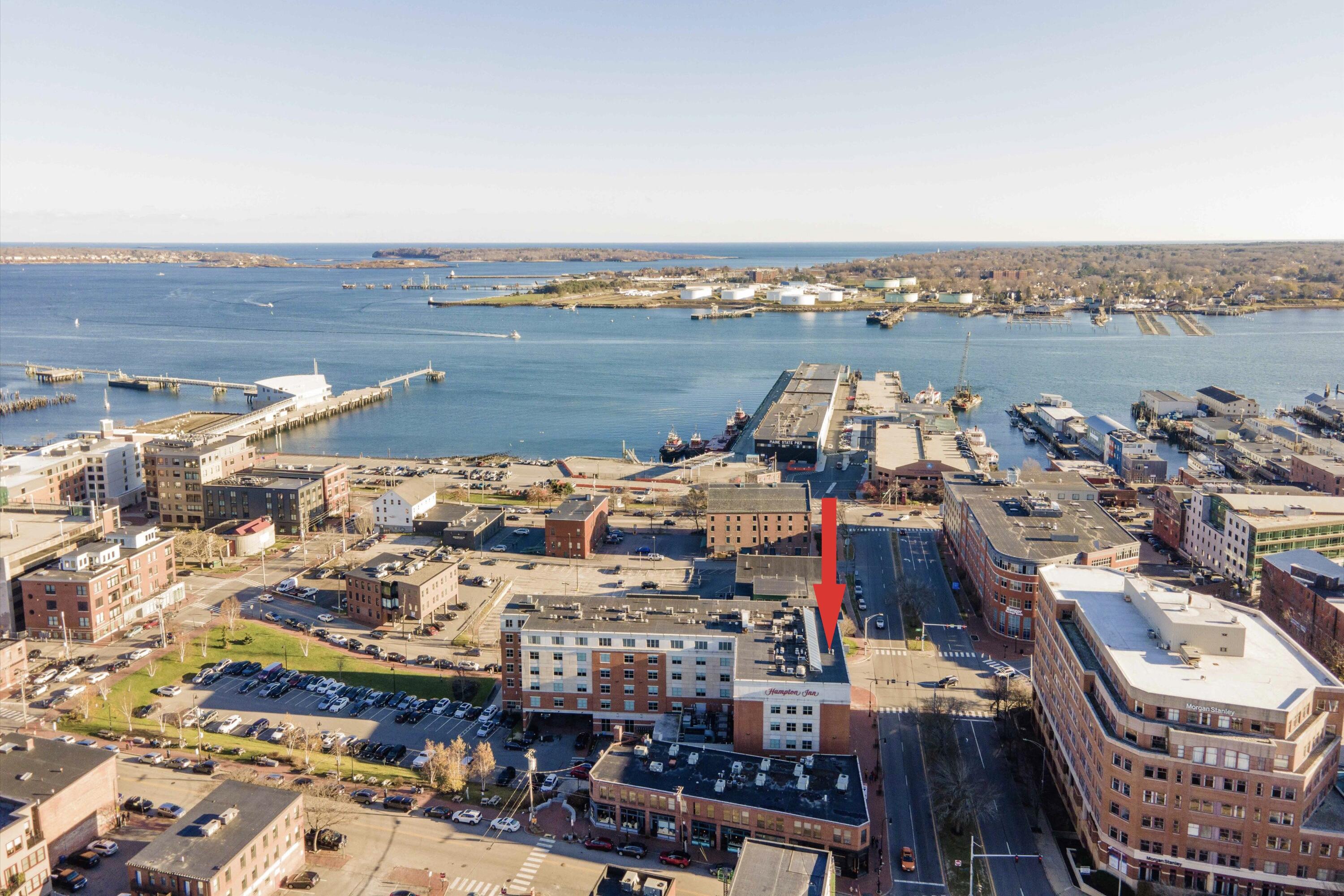 207 Fore Street, Unit 9 Portland, ME 04101 - Photo 32 of 39 1-DJI_0020arrow