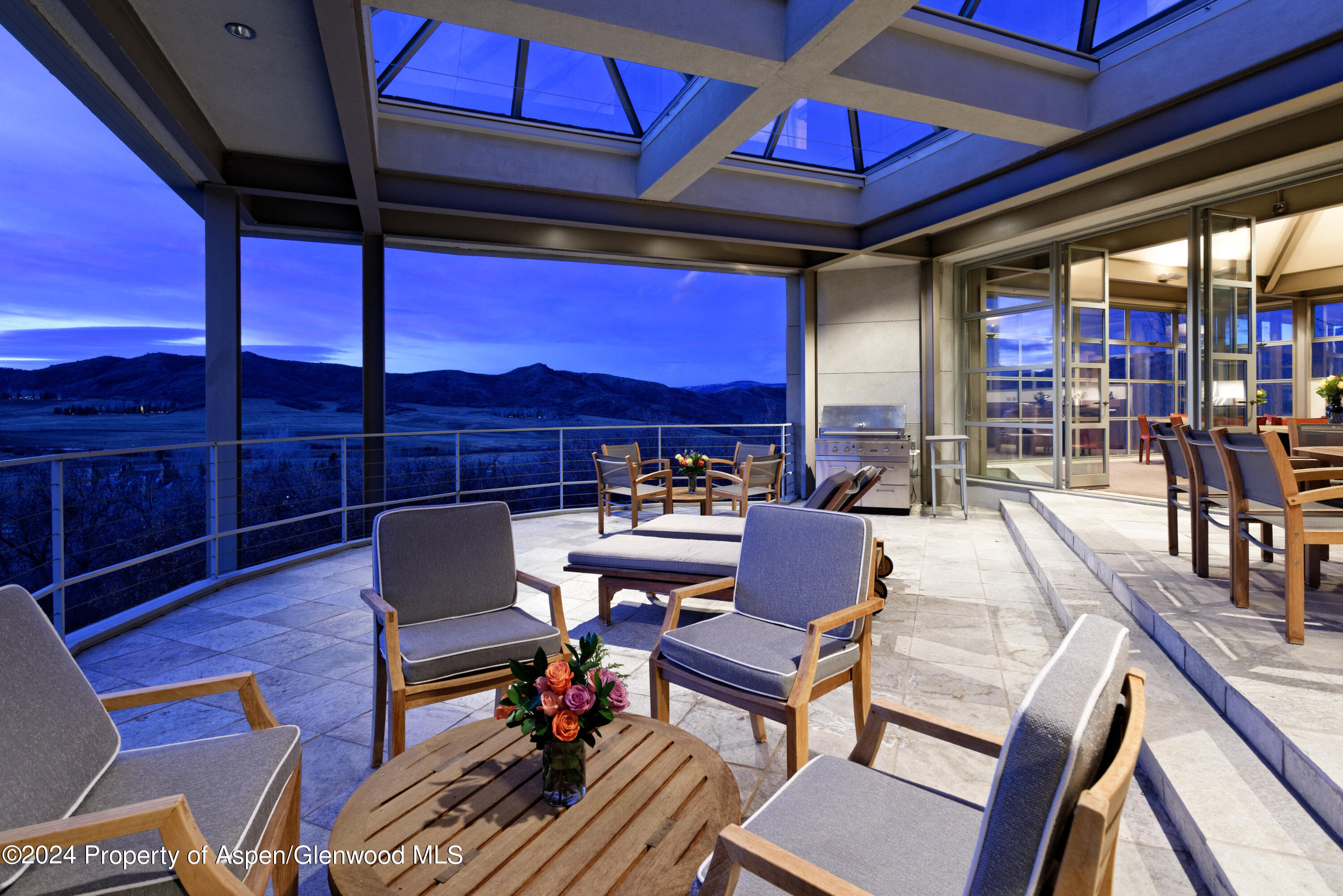 821 Cluny Road Aspen, CO 81611 - Photo 7 of 42 a outdoor living space with furniture