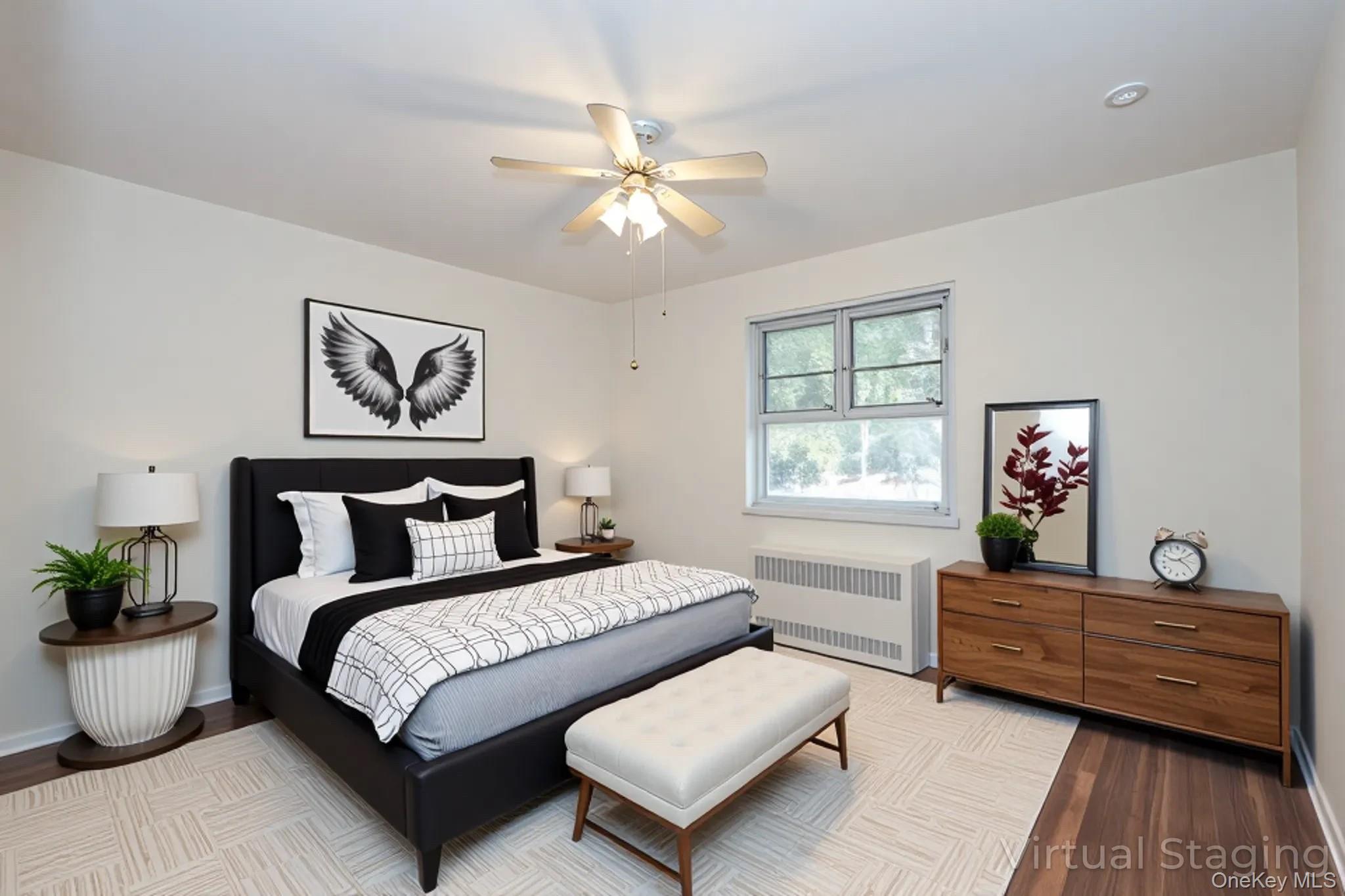 220-04 Stronghurst Avenue, Unit 185 Queens, NY 11427 - Photo 31 of 33 a bedroom with a bed and a window