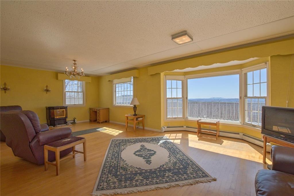 978 Buckfield Road South Paris, ME 04281 - Photo 14 of 31 Living room, view of Shawnee Peak...