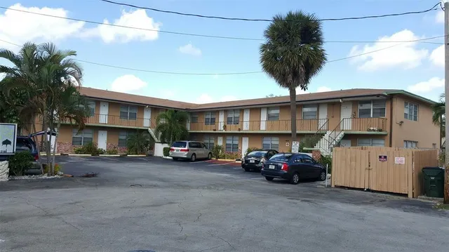 a car parked in front of a house