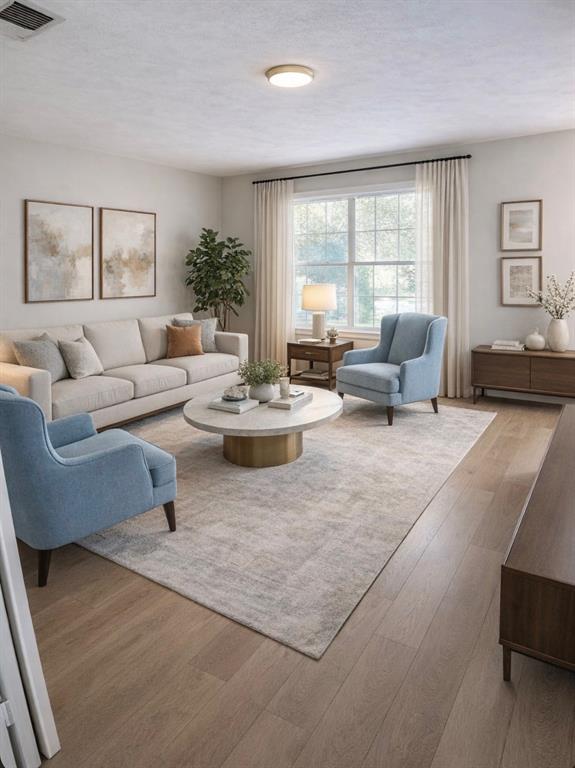 12118 Ridgefair Place Farmers Branch, TX 75234 - Photo 7 of 31 Digitally Enhanced Living Room