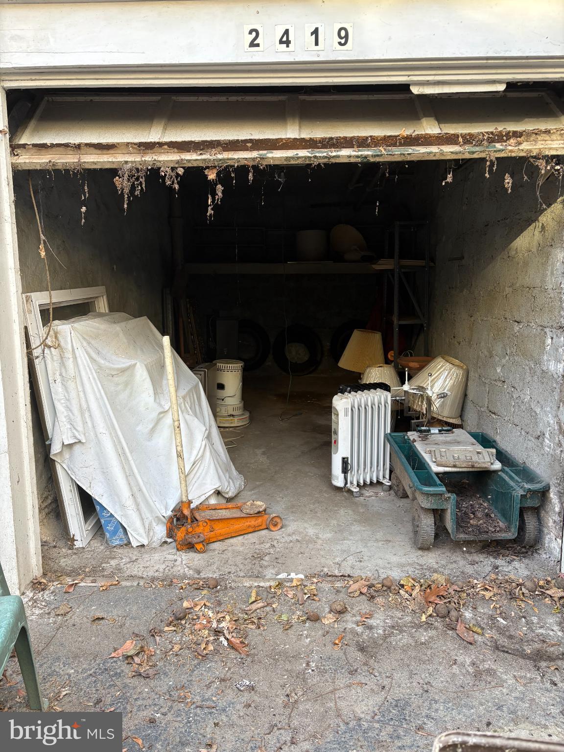 2419 Upland Street Chester, PA 19013 - Photo 26 of 27 Untapped potential in a hidden garage space.