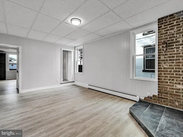 a view of livingroom with hardwood floor