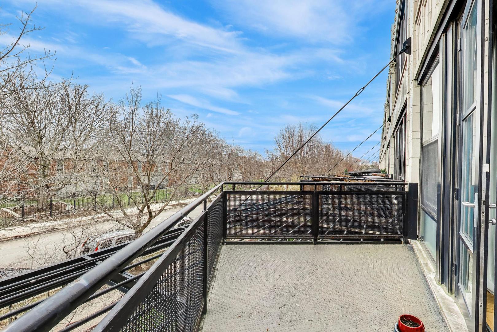 1069 West 14th Place, Unit 228 Chicago, IL 60608 - Photo 15 of 20 a view from balcony