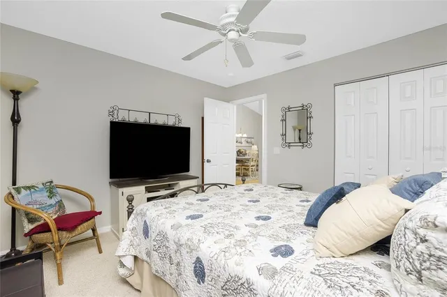 a view of a yard in front of a house