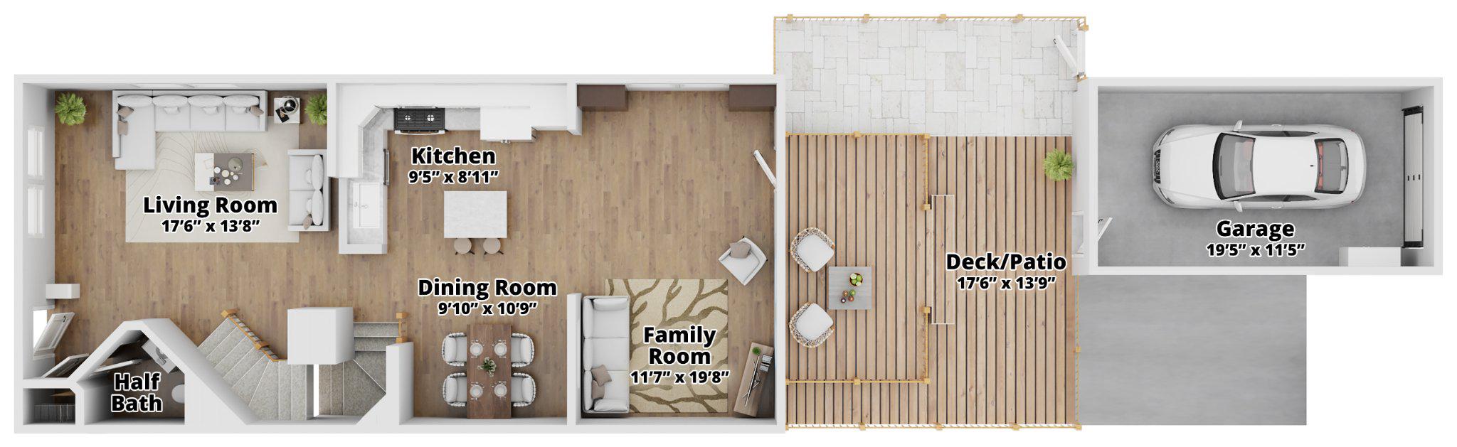 13916 Lullaby Road Germantown, MD 20874 - Photo 3 of 45 Main level layout.