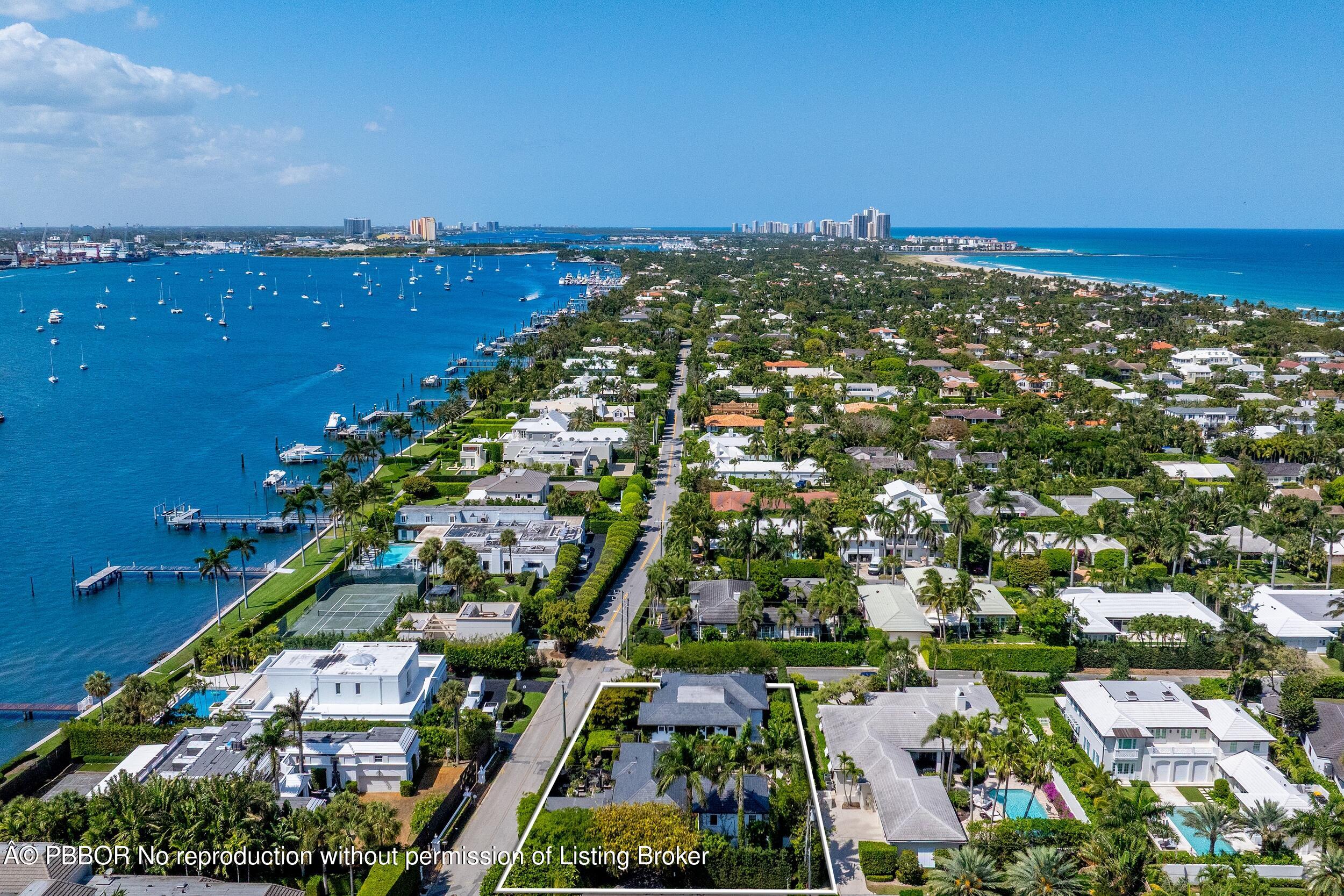 1053 North Lake Way Palm Beach, FL 33480 - Photo 82 of 82 an aerial view of multiple house