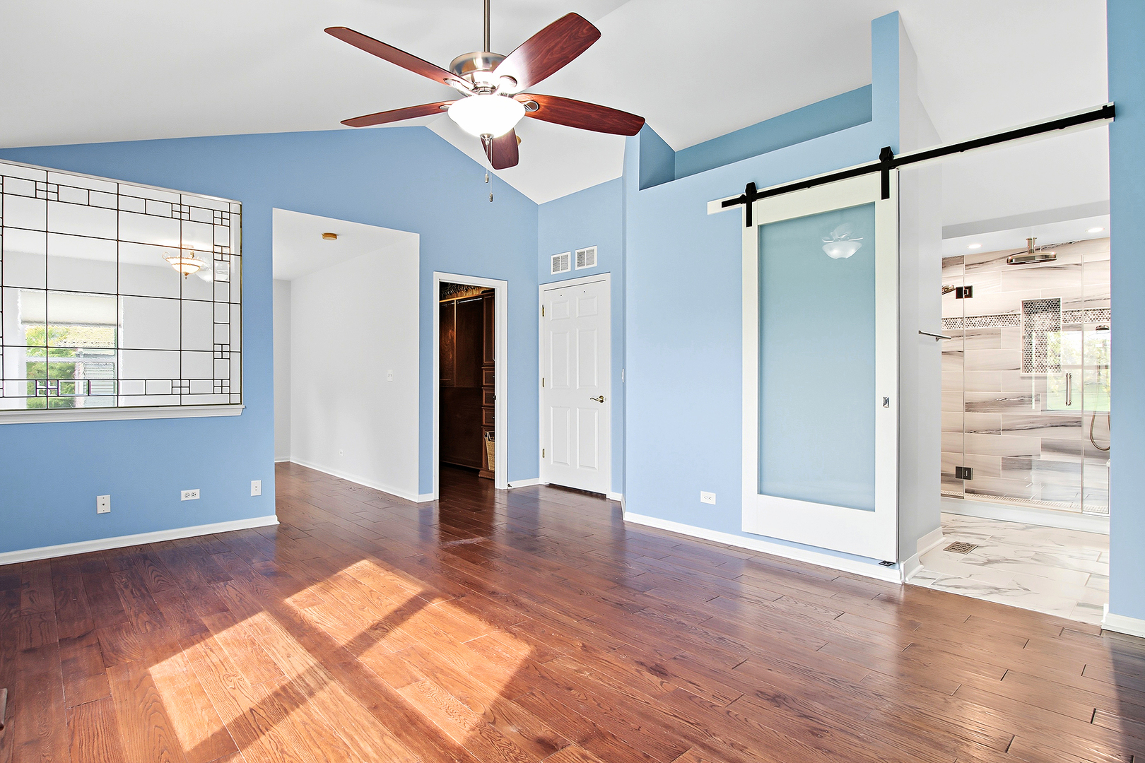 296 Foxford Drive Cary, IL 60013 - Photo 12 of 44 wooden floor in an empty room with a window
