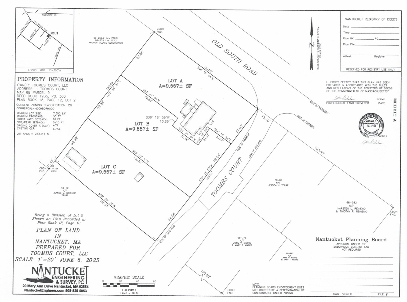 1 Toombs Court Nantucket, MA 02554 - Photo 1 of 1 Gallery Image 1