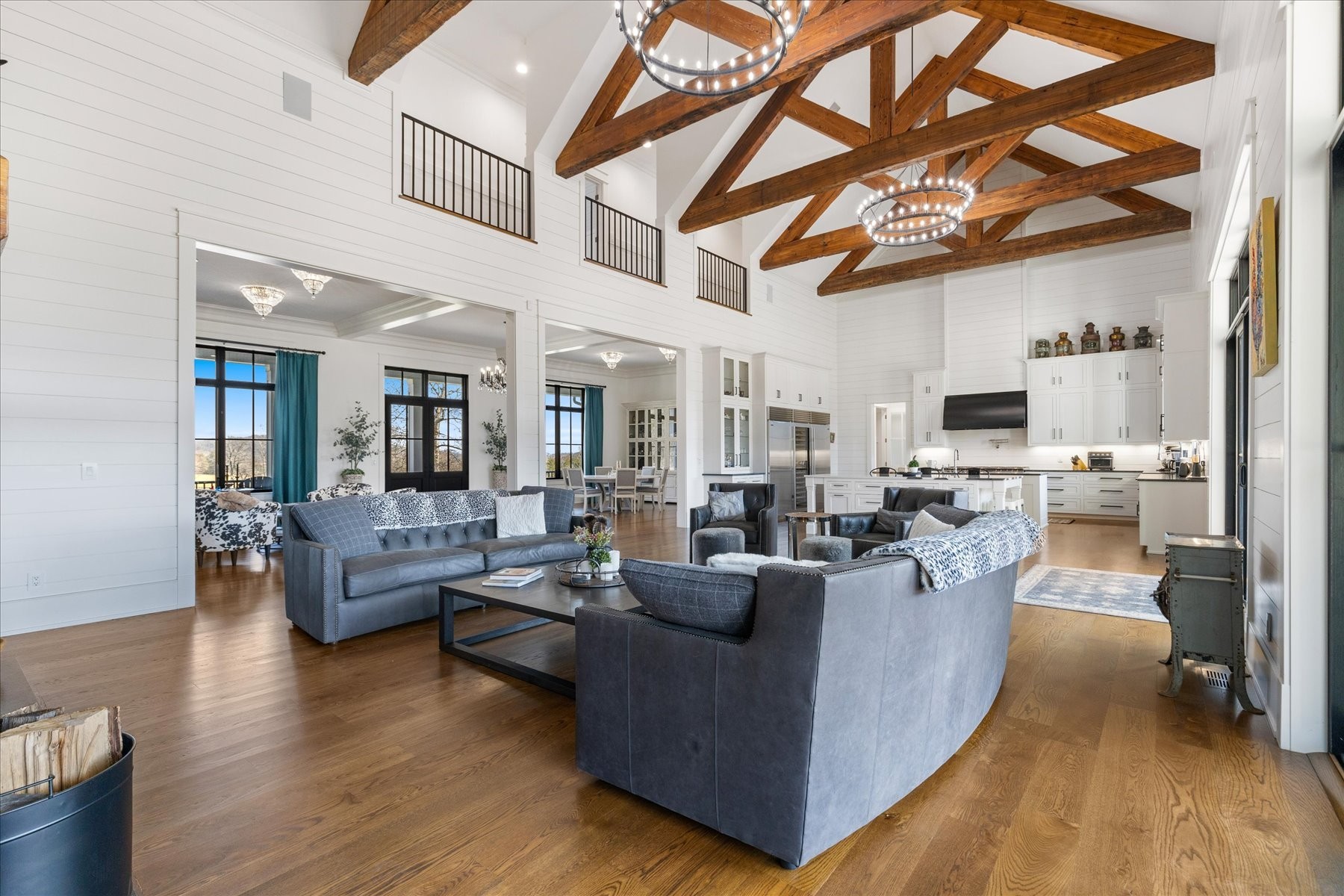 6180 Southeast Tater Peeler Road Lebanon, TN 37090 - Photo 12 of 89 a living room with furniture and a chandelier