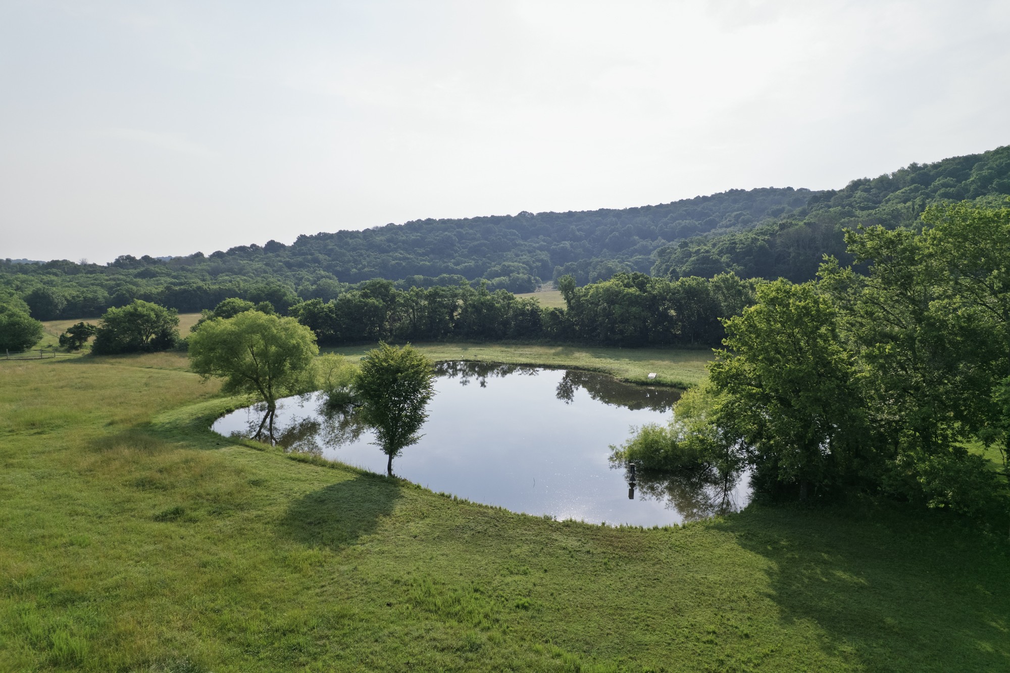 6180 Southeast Tater Peeler Road Lebanon, TN 37090 - Photo 49 of 89 a view of a lake with a mountain in the background