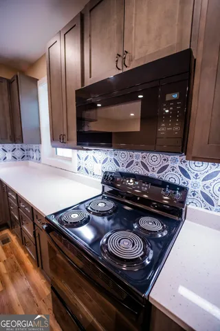 a utility room with a washer and dryer