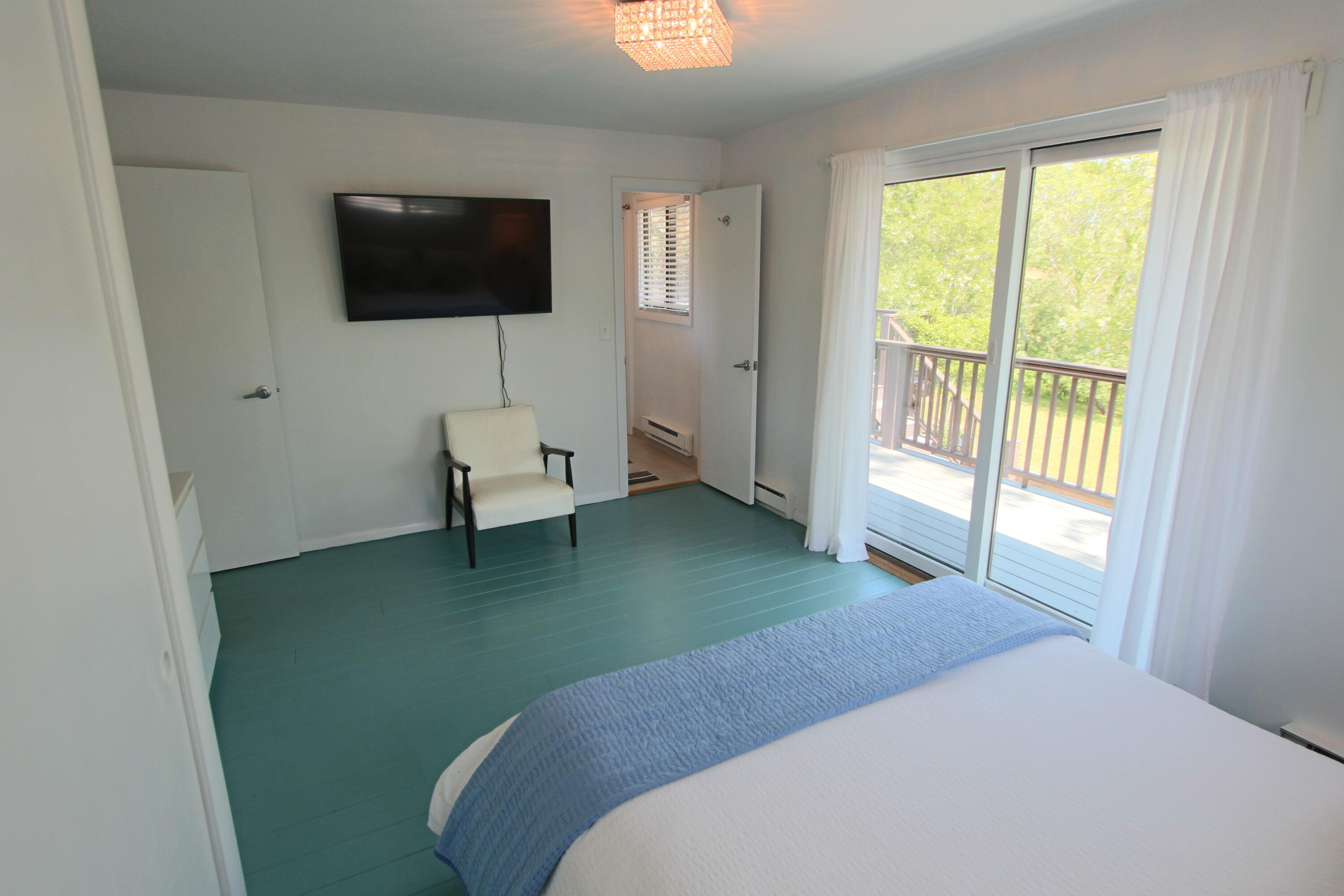 2 Katharine Road Truro, MA 02666 - Photo 29 of 60 a bedroom with a bed and a television