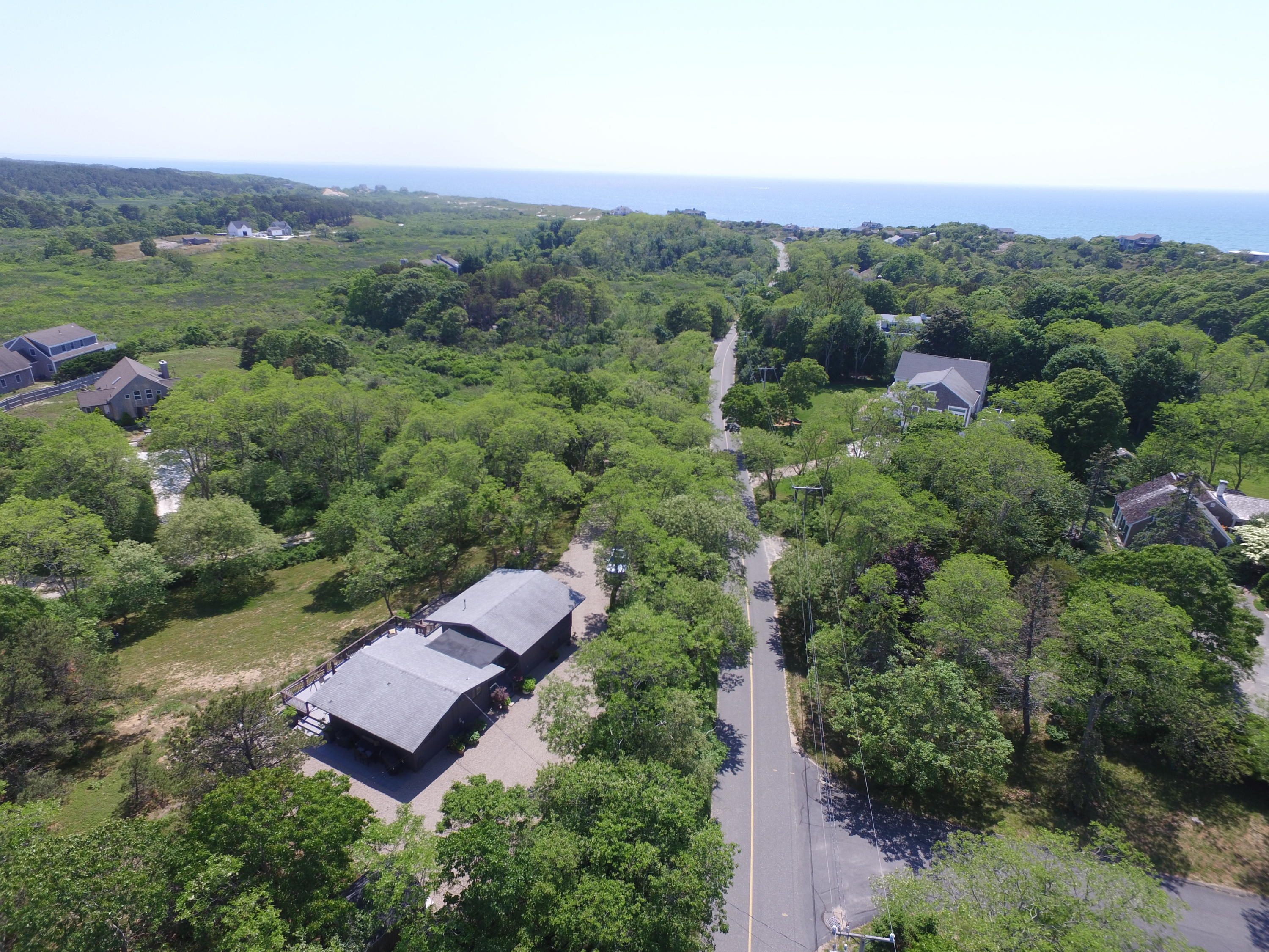 2 Katharine Road Truro, MA 02666 - Photo 3 of 60 an aerial view of residential house with outdoor space