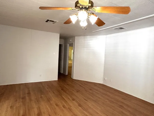 wooden floor in an empty room