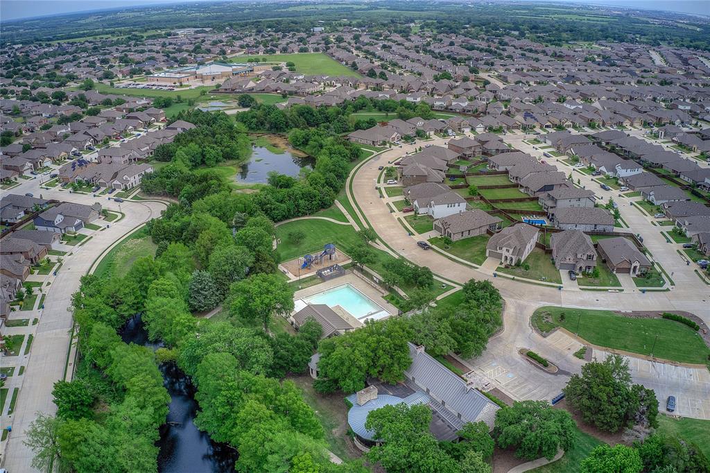 2703 Sayers Way Forney, TX 75126 - Photo 22 of 23 an aerial view of residential house with outdoor space
