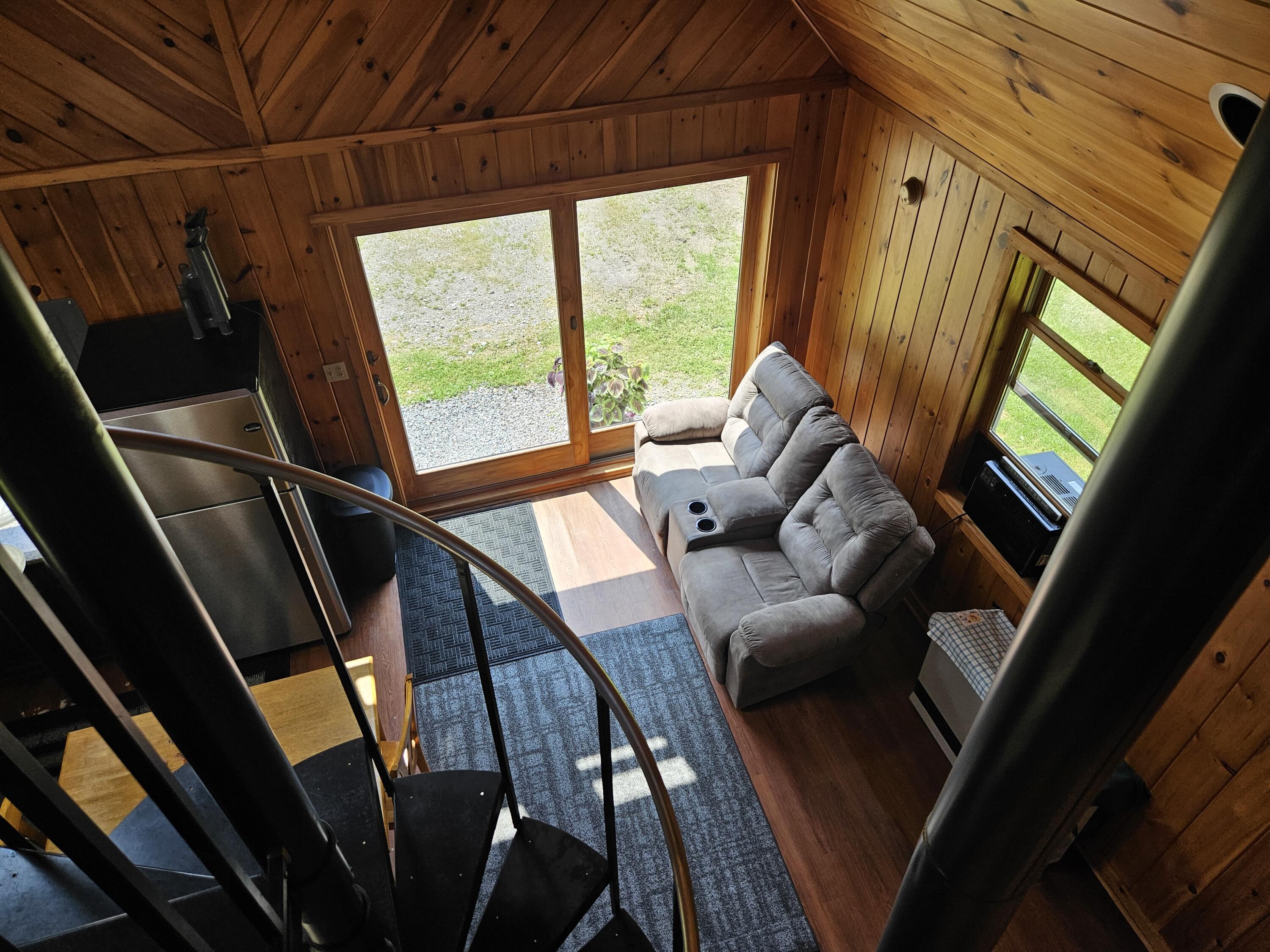 34 N Road Shirley Mills, ME 04485 - Photo 22 of 47 Looking down from loft