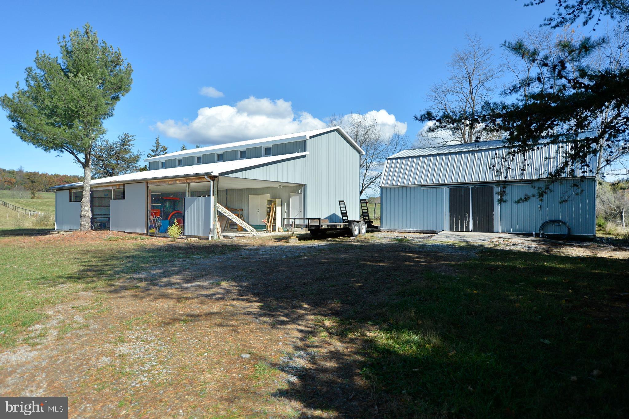 4485 Smokey Hollow Road Bloomery, WV 26817 - Photo 2 of 78 Huge workshop w/partially finished upper level