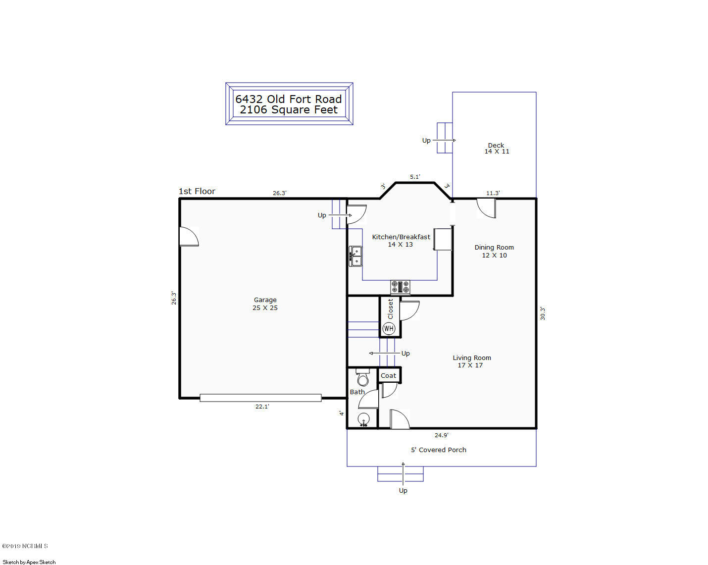 6432 Old Fort Road Wilmington, NC 28411 - Photo 33 of 34 11249 - 6432 Old Fort Road-1st Floor