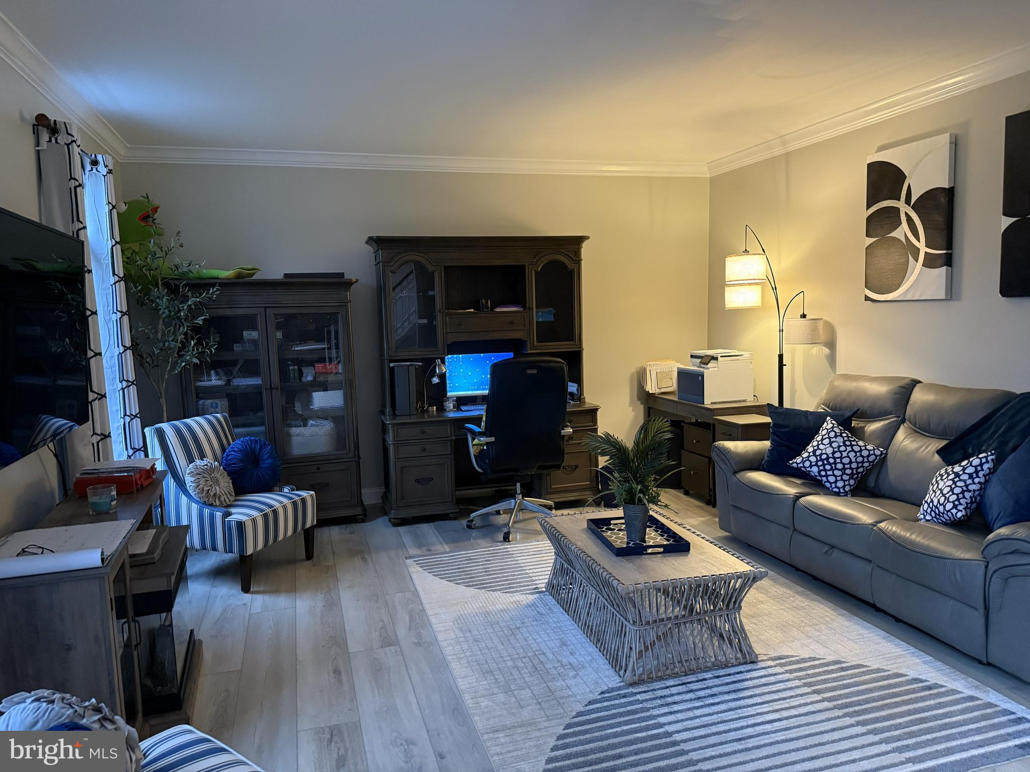 239 Heather Ridge Circle West Chester, PA 19382 - Photo 15 of 54 a living room with furniture and a flat screen tv