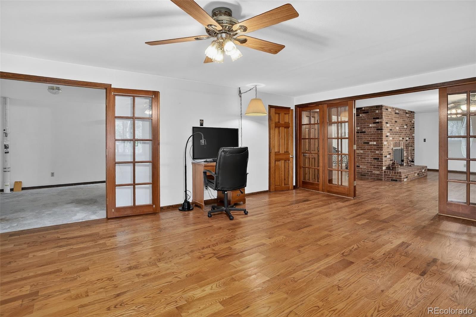 225 Spring Drive Pine, CO 80470 - Photo 33 of 44 a view of a room with gym equipment