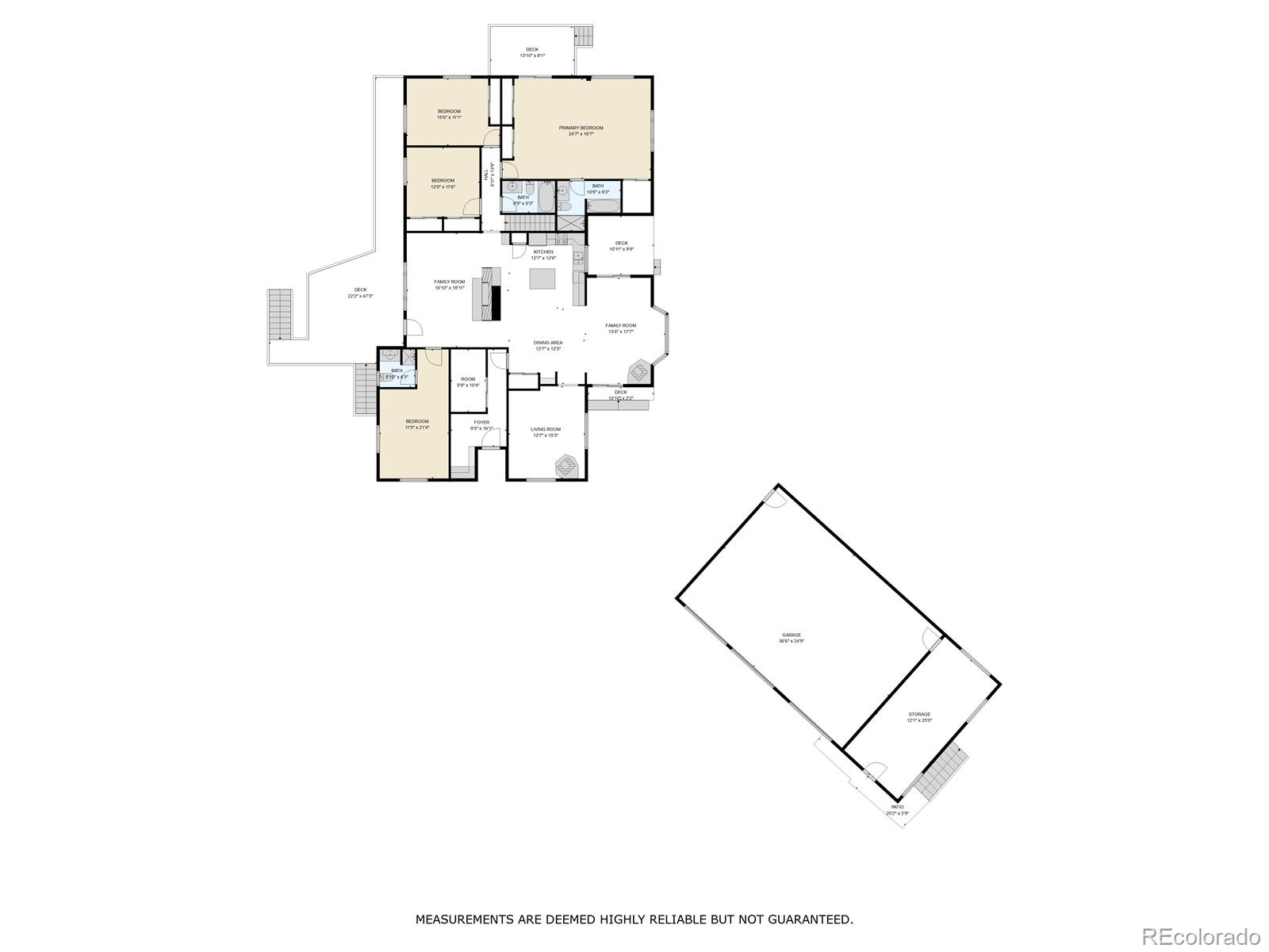 225 Spring Drive Pine, CO 80470 - Photo 44 of 44 a picture of floor plan