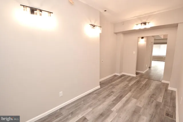 a view of empty room