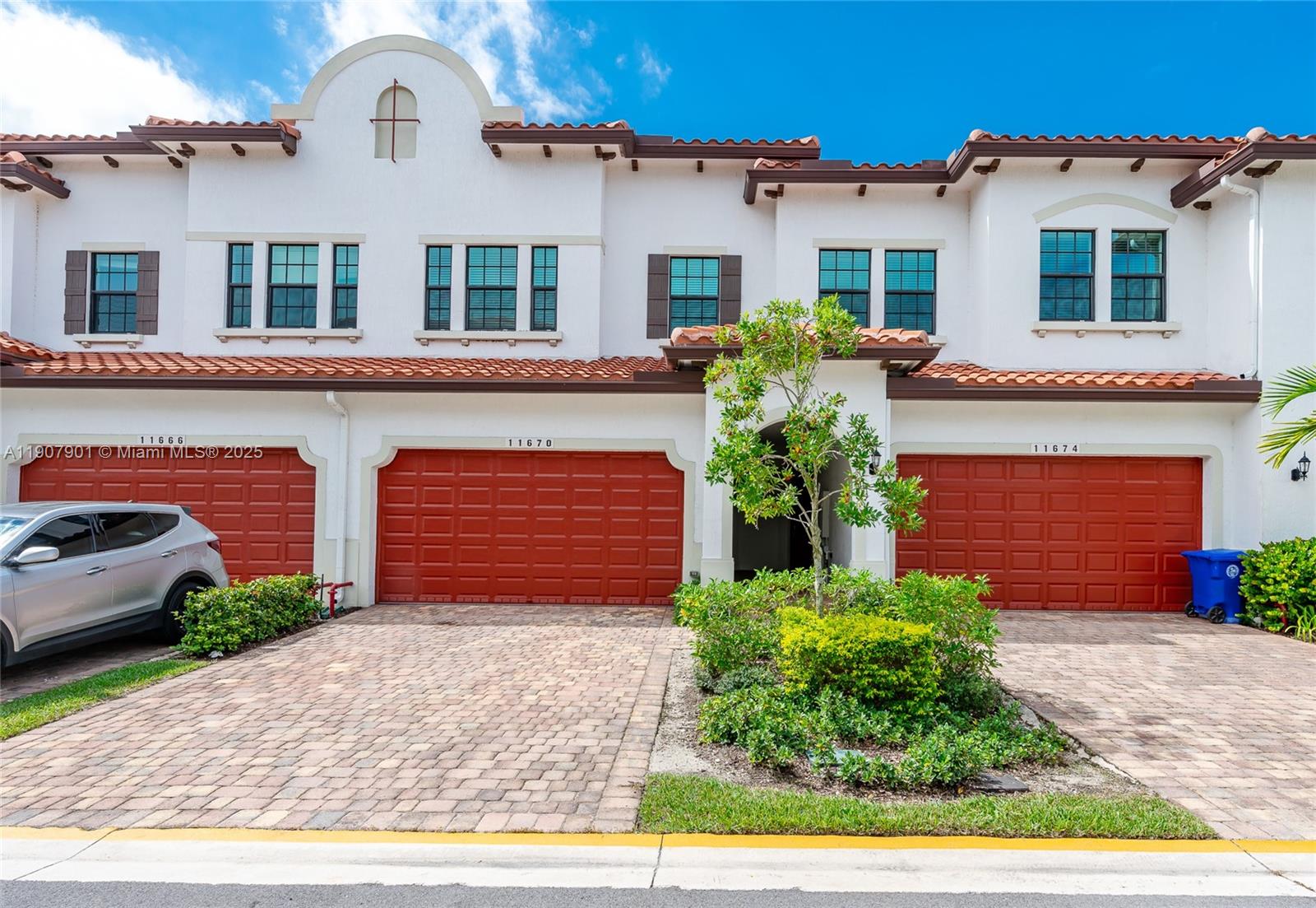 front view of a house