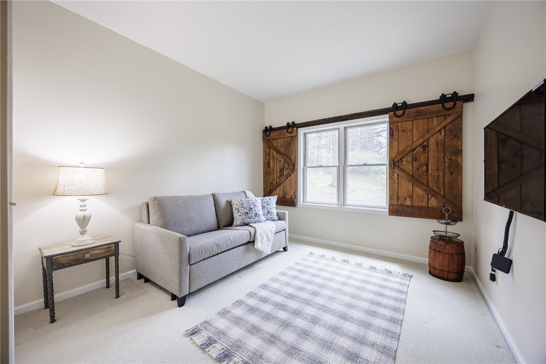 7638 Pine Tree Drive Victor, NY 14564 - Photo 31 of 50 Custom wood barn door window treatments