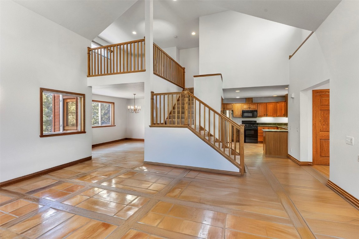 617 Moonstone Road Breckenridge, CO 80424 - Photo 13 of 21 a view of entryway and hall with wooden floor