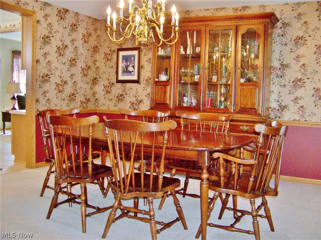 4531 Windfall Road Medina, OH 44256 - Photo 7 of 31 Formal dining room view to kitchen and family room