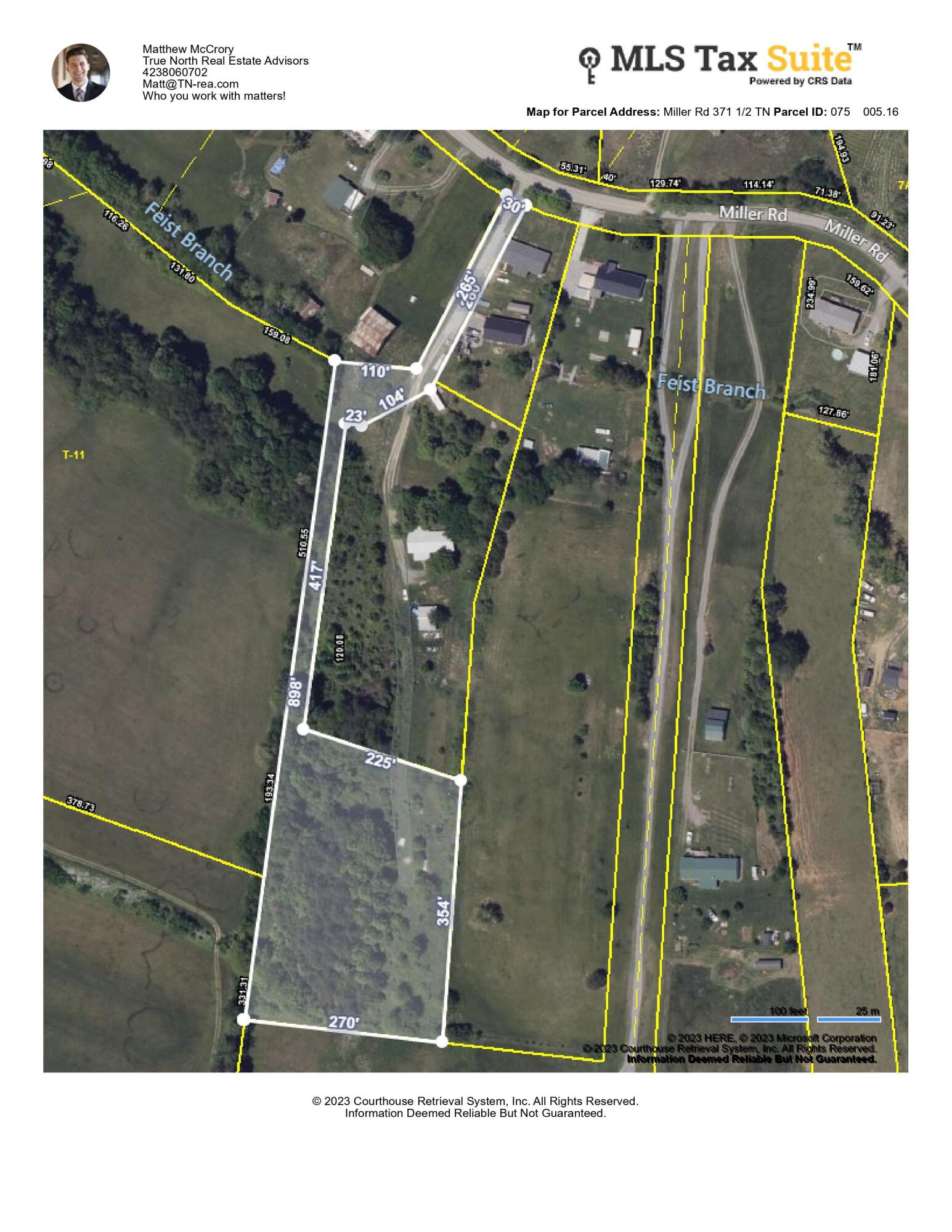 371 Miller Road Telford, TN 37690 - Photo 6 of 56 CRS Data - Property Map for Miller Rd 37