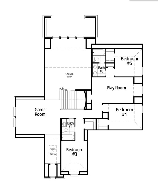 2735 Maple Oak Lane Manvel, TX 77578 - Photo 41 of 41 2nd Floor - Floorplan