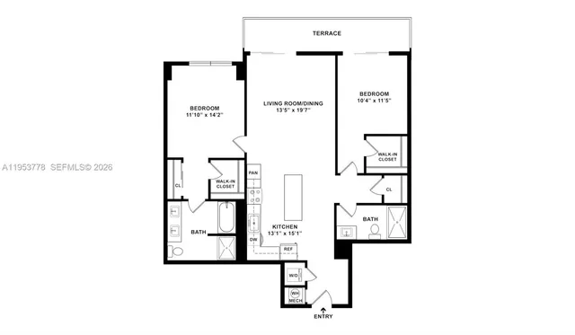 $4,562 | 101 Diplomat Parkway, Unit 2503, Hallandale Beach, FL 33009