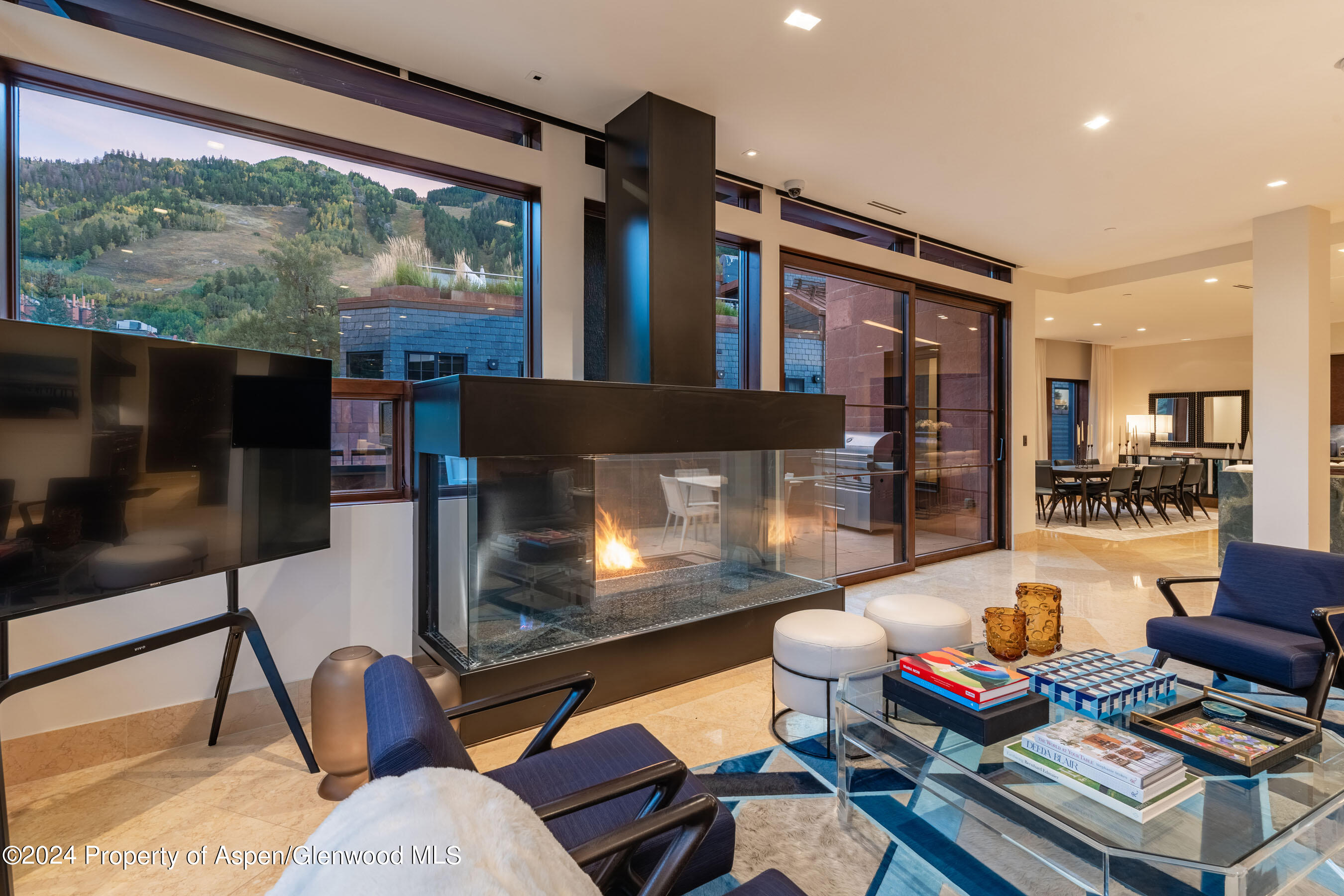 405 South Monarch Street, Unit P2 Aspen, CO 81611 - Photo 5 of 34 Views of Aspen from the living area