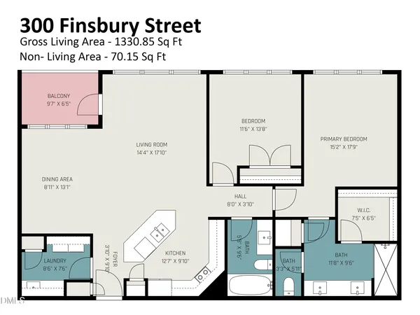 $315,000 | 300 Finsbury Street, Unit 306, Durham, NC 27703