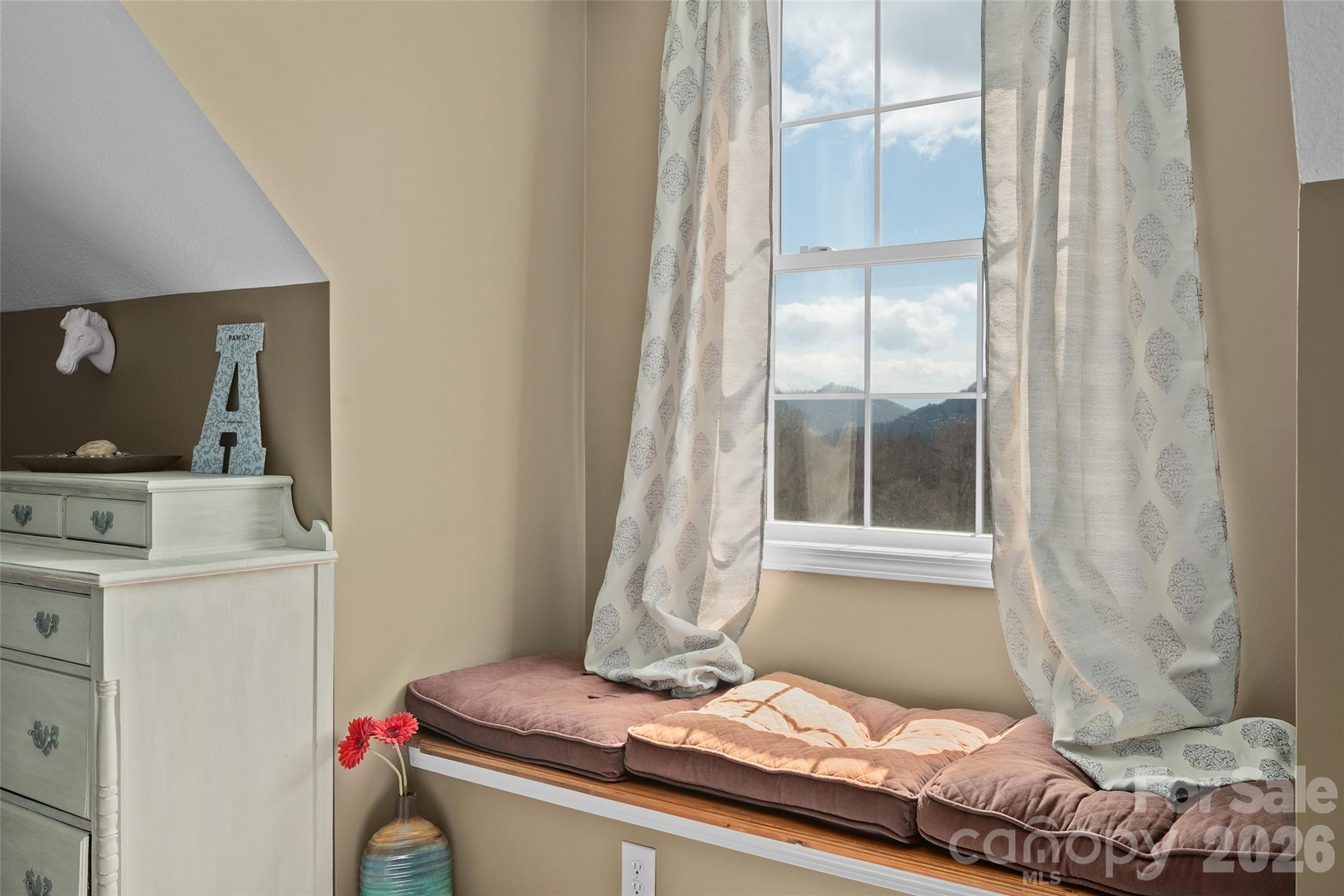 371 Ned Cove Road Waynesville, NC 28785 - Photo 34 of 44 a room with a bed and a window