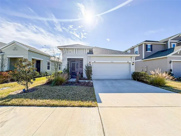 a view of a house with a patio