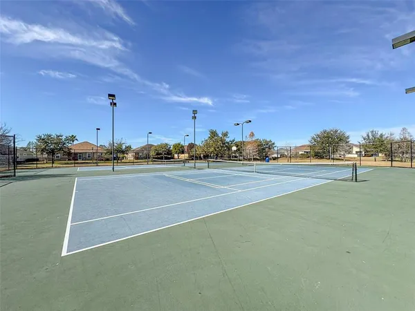 a view of a tennis court