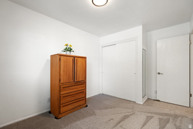 865 South 325 West Orem, UT 84058 - Photo 20 of 38 Neutral painted walls with gray carpet flooring