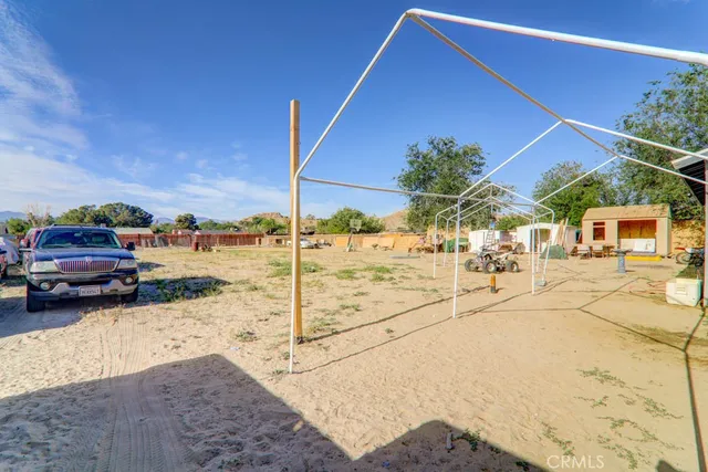 a view of a terrace view