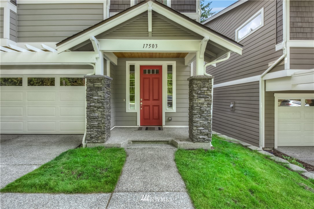 17503 3rd Avenue Southeast Bothell, WA 98012 - Photo 2 of 22 a front view of a house with garden