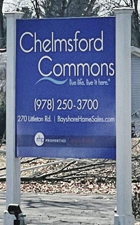 270 Littleton Road, Unit 109 Chelmsford, MA 01824 - Photo 41 of 41 a red sign board