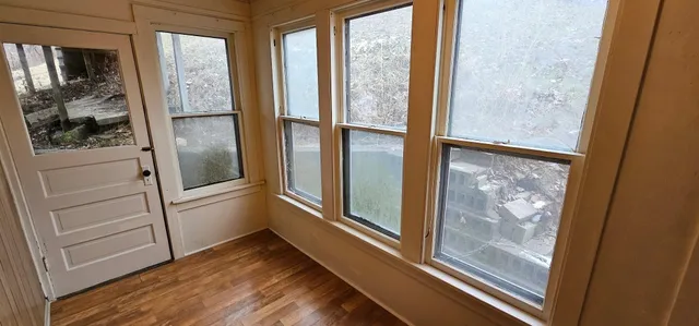 a bathroom with a toilet and a sink