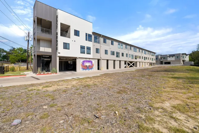 a view of building with street view