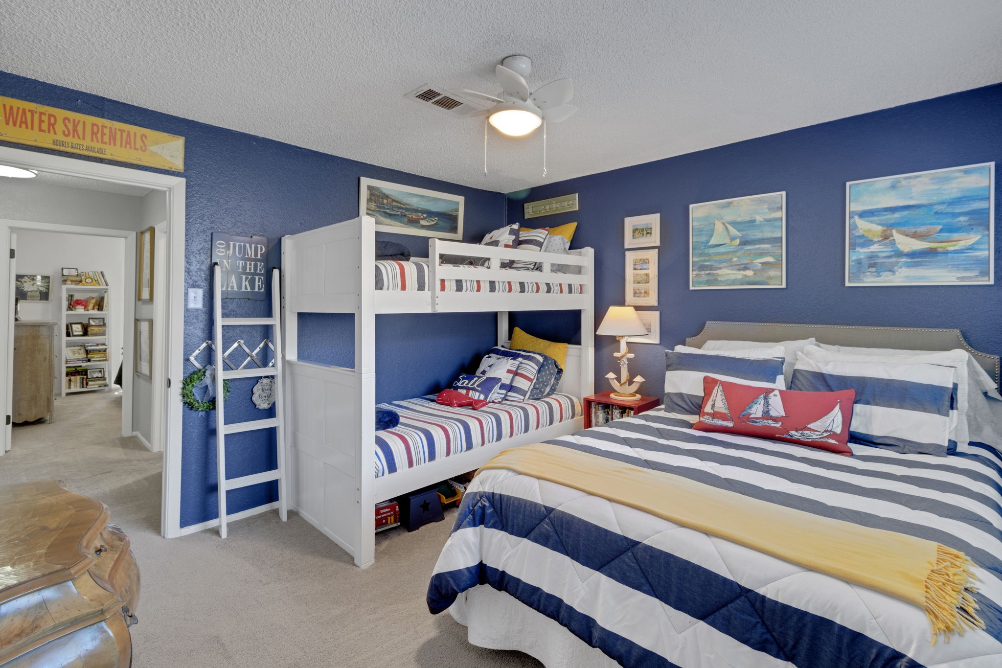 154 Villa Way Coldspring, TX 77331 - Photo 23 of 42 Spacious guest bedroom with plenty of room for family