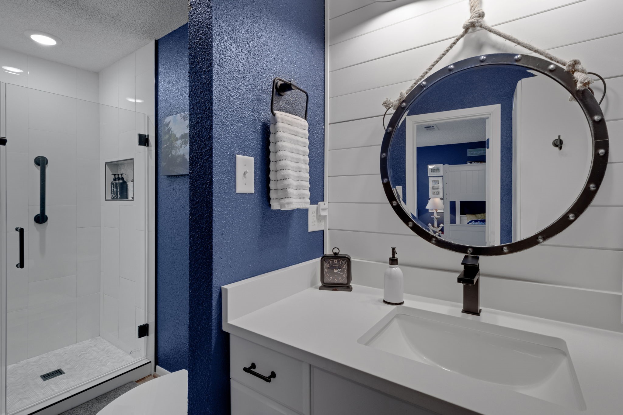 154 Villa Way Coldspring, TX 77331 - Photo 24 of 42 The guest bedroom has its own ensuite bathroom with shower