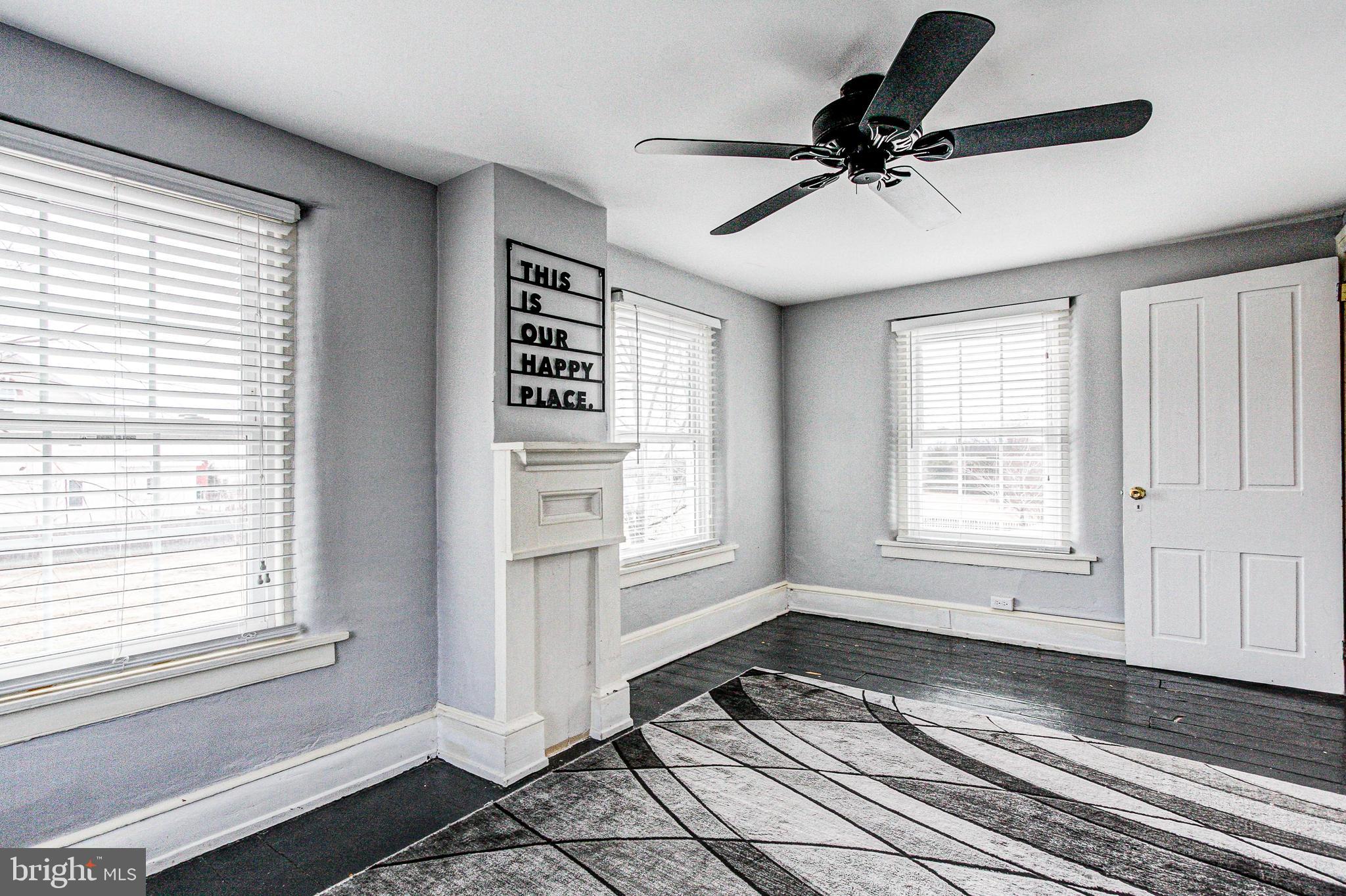 1079 Old Skippack Road Harleysville, PA 19438 - Photo 37 of 53 a view of empty room with wooden floor and fan