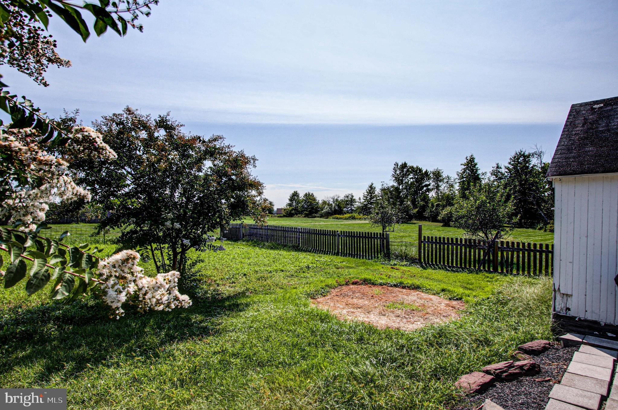 1079 Old Skippack Road Harleysville, PA 19438 - Photo 47 of 53 a garden with plants and large trees